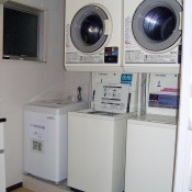 On-site laundry at B Akasaka in Tokyo. Photo by alphacityguides.