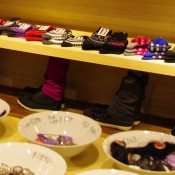 Accessory display at Comme Ça Stage in Tokyo. Photo by alphacityguides. 