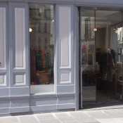 Store front at Shine in Paris. Photo by alphacityguides.