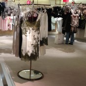 Lingerie at Fortnum and Mason in London. Photo by alphacityguides.