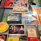 Historic graphic material at the Museum of London. Photo by alphacityguides.