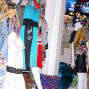 Fashion display at Spinns Harajuku Tokyo.