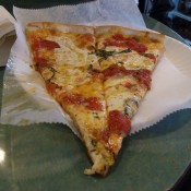 Slice from Bleecker Street Pizza. 