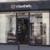 Store front at MWShift in Paris. Photo by alphacityguides.