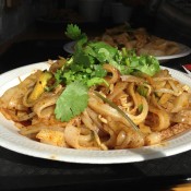 Spicy stir-fried cold skin noodle at Xi’an Famous Foods in New York. Photo by alphacityguides.
