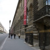 Front of Les Arts Décoratif in Paris. Photo by alphacityguides.