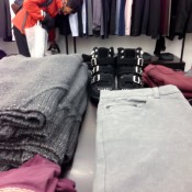 Fashion display at The Kooples in London. Photo by alphacityguides.