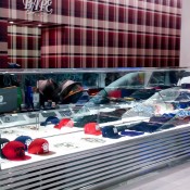 Fashion display inside A Bathing Ape in Tokyo. Photo by alphacityguides.