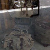 Accessories in the window at Earnest Swen in New York. Photo by alphacityguides.