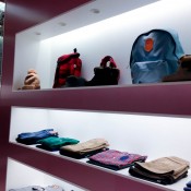 Fashion display inside A Bathing Ape in Tokyo. Photo by alphacityguides.