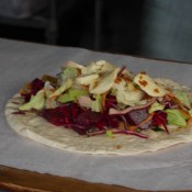 Street food at Brick Lane in London. Photo by alphacityguides.