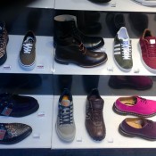 Shoe display at Sole in London. Photo by alphacityguides.