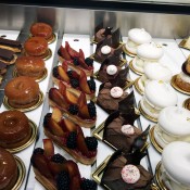 Pastry display at Dominique Ansel in New York. Photo by alphacityguides.