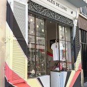 Store front at Cailles Des Lux in Paris. Photo by alphacityguides.