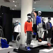 Topshop fashion display at Selfridges & Co. in London. Photo by alphacityguides.