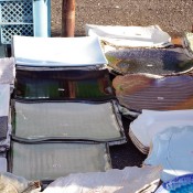 Dishes at Tsukiji Outer Market in Tokyo. Photo by alphacityguides.