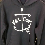 Hoodie at Volcom in London. Photo by alphacityguides.