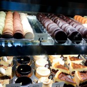 Pasty display case at Bouchon Bakery in New York. Photo by alphacityguides.