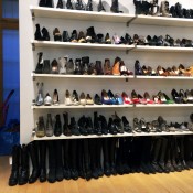 Vintage Shoes at INA NoHo in New York. Photo by alphacityguides.