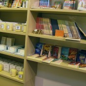 Accessories inside Publicis Drugstore in Paris. Photo by alphacityguides.