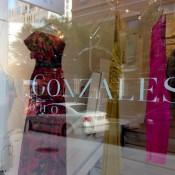 Window dispaly at Pamela Gonzales in New York. Photo by alphacityguides.
