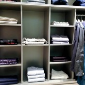 Men's wear display at Harvey Nichols in London. Photo by alphacityguides.
