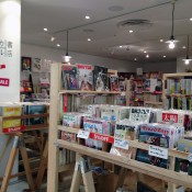 Books and magazines at Parco in Tokyo. Photo by alphacityguides.