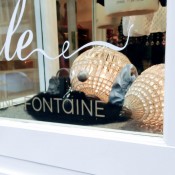 Store front at Anne Fontaine in London. Photo by alphacityguides. 