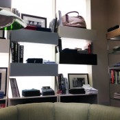 Fashion display at Officina Slowear in London. Photo by alphacityguides.