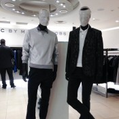 Marc Jacobs men's wear display at Harvey Nichols in London. Photo by alphacityguides.