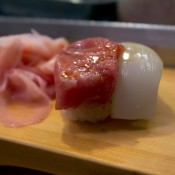 Sushi at Daiwa Sushi in Tokyo. Photo by alphacityguides.