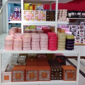 Boxed chocolate display at Selfridges & Co. in London. Photo by alphacityguides.