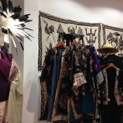 World archive fashion display inside The Dover Street Market London. Photo by alphacityguides.