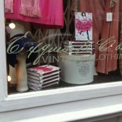 Window at Exquisite Costume Vintage in New York. Photo by alphacityguides. 