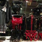 Lingerie fashion display at Selfridges & Co. in London. Photo by alphacityguides.