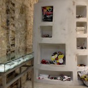 Fashion display inside The Dover Street Market London. Photo by alphacityguides.