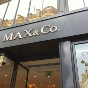 Store front at MAX & Co in Paris. Photo by alphacityguides.