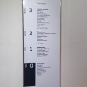 Floor guide at Liberty London. Photo by alphacityguides.