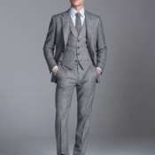 Grey suit from Gieves & Hawkes. Photo supplied by Gieves & Hawkes.