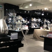 Silver department at Harrods in London. Photo by alphacityguides.