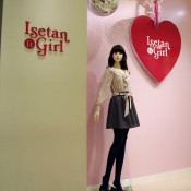 Isetan Girl fashion display at Isetan