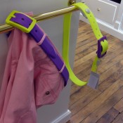 Neon belt at Vicomte A in Paris. Photo by alphacityguides.