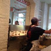 Oyster bar at Ed's Lobster Bar in New York. Photo by alphacityguides.