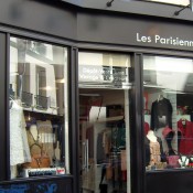 Store front at Les Parisiennes in Paris. Photo by alphacityguides.