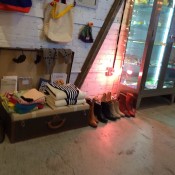 Boots and accessories at American Two Shot in New York. Photo by alphacityguides.