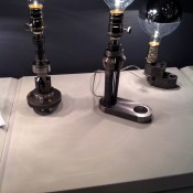 Lamps at The Future Perfect in New York. Photo by alphacityguides.