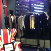 Fashion display inside Gieves & Hawkes London. Photo by alphacityguides.