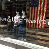 Window display at Treasure & Bond in New York. Photo by alphacityguides.