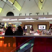 Food market at Harvey Nichols in London. Photo by alphacityguides.