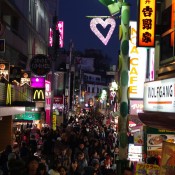 Busy Takeshita St in Tokyo. Photo by alphacityguides.
